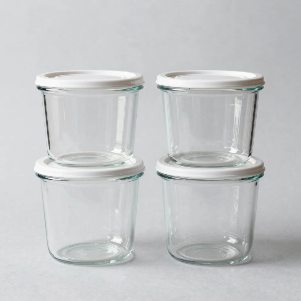 Clear Pantry Canister Set