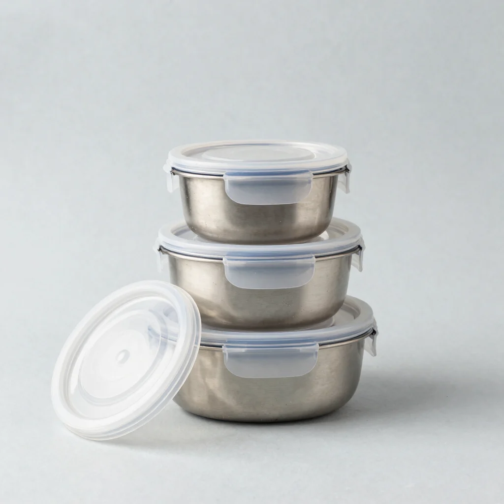 Stainless Food Storage Set